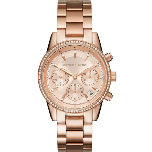 Michael Kors Bryant Rose Gold Dial Women 37mm