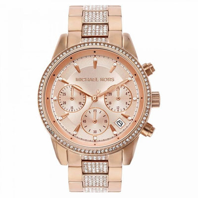Michael Kors Bryant Rose Gold Dial Women 37mm