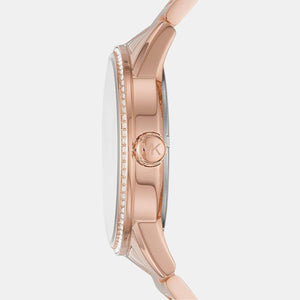 Bryant Women Quartz Rose Gold Dial Analog Stainless Steel Watch MK6863