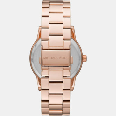 Bryant Women Quartz Rose Gold Dial Analog Stainless Steel Watch MK6863