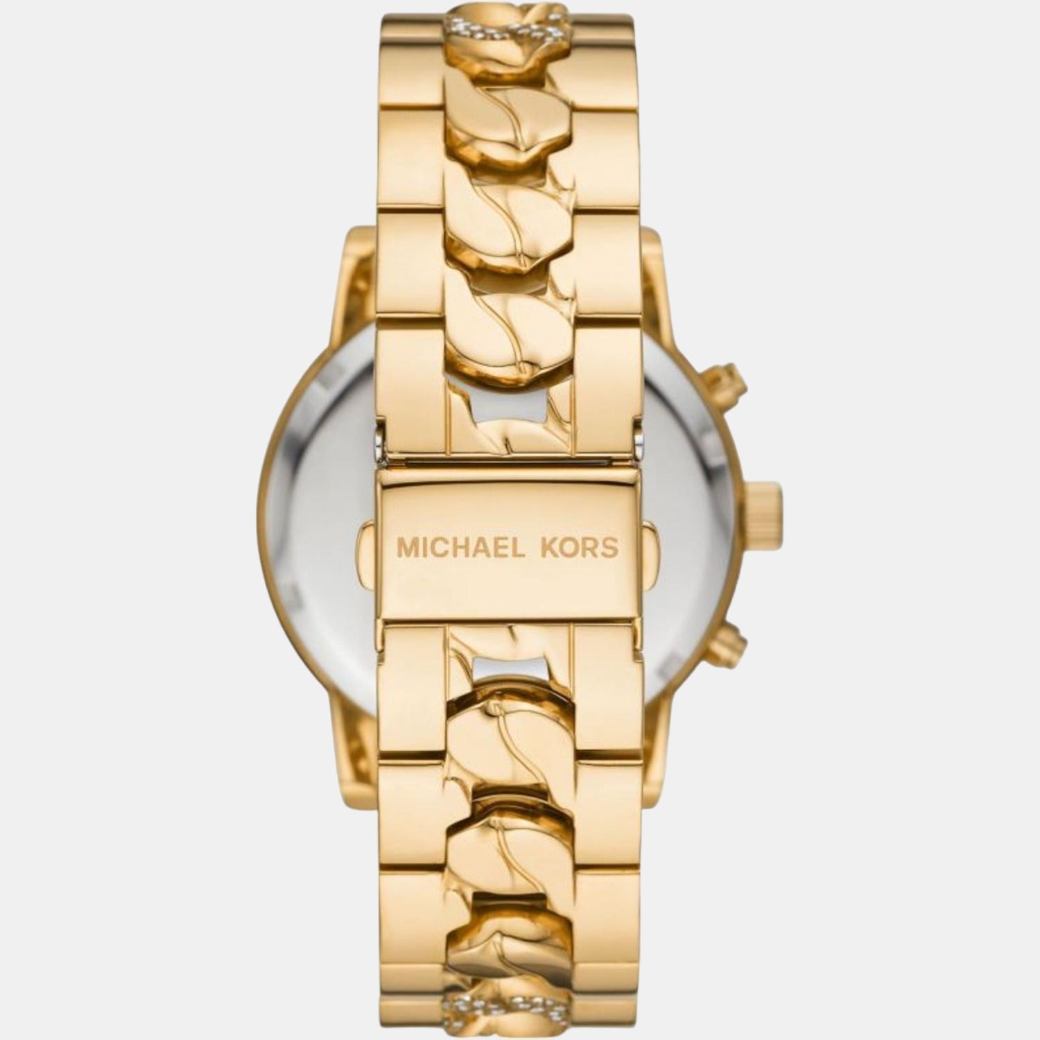 Bryant Women Quartz Gold Dial Chronograph Stainless Steel Watch MK6937