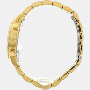 Bryant Women Quartz Gold Dial Chronograph Stainless Steel Watch MK6937