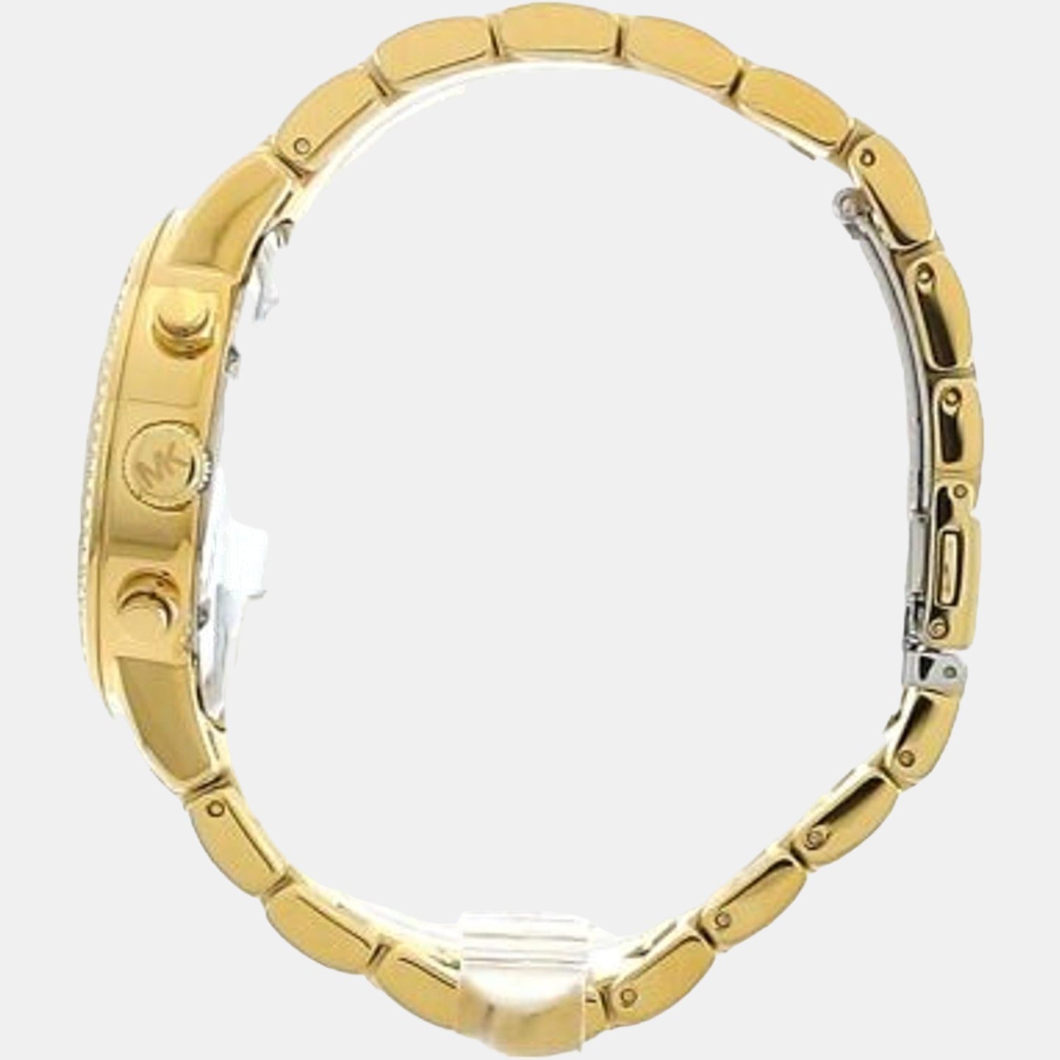 Bryant Women Quartz Gold Dial Chronograph Stainless Steel Watch MK6937