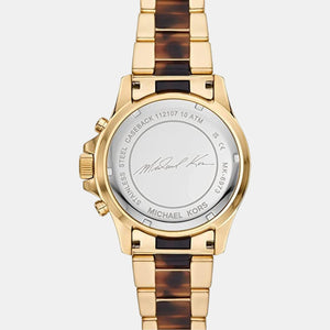 Everest Women Quartz Brown Dial Chronograph Stainless Steel Watch MK6973