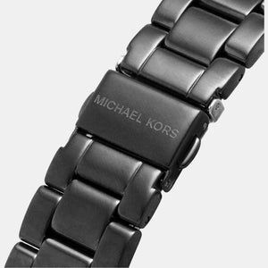 Everest Women Quartz Black Dial Chronograph Stainless Steel Watch MK6974