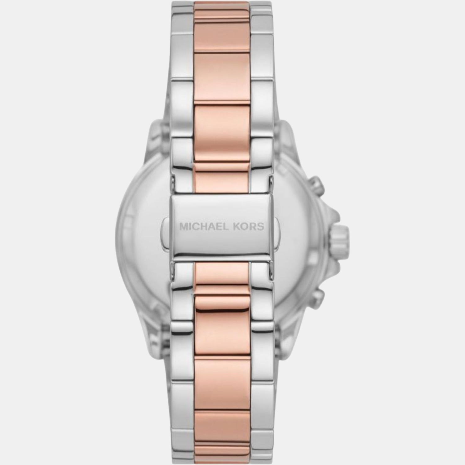 Everest Women Quartz White Dial Chronograph Stainless Steel Watch MK7214