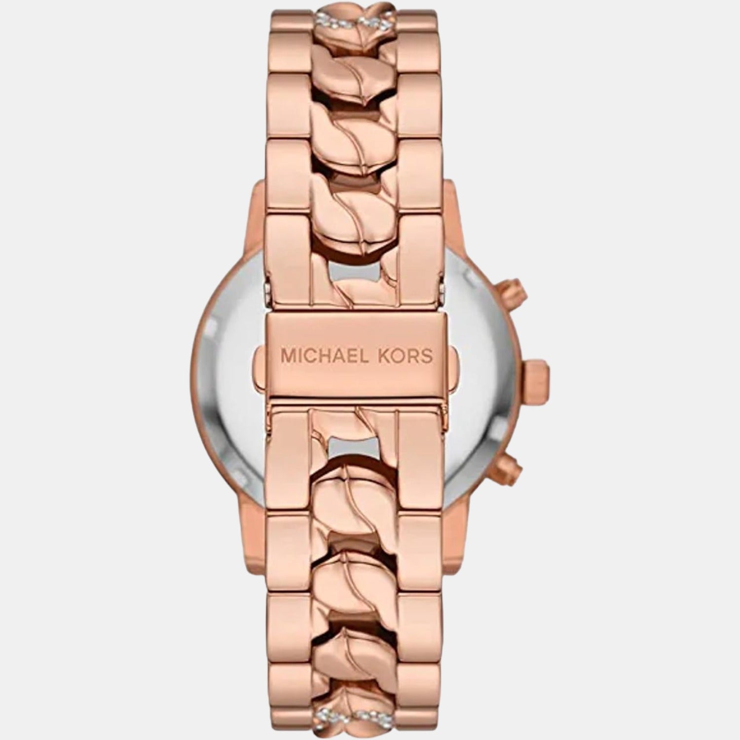 Bryant Women Quartz Rose Gold Dial Chronograph Stainless Steel Watch MK7223
