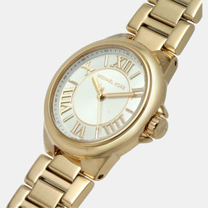 Camille Women Quartz White Dial Analog Stainless Steel Watch MK7255