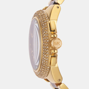 Camille Women Quartz Multi-Colour Dial Chronograph Stainless Steel Watch MK7269