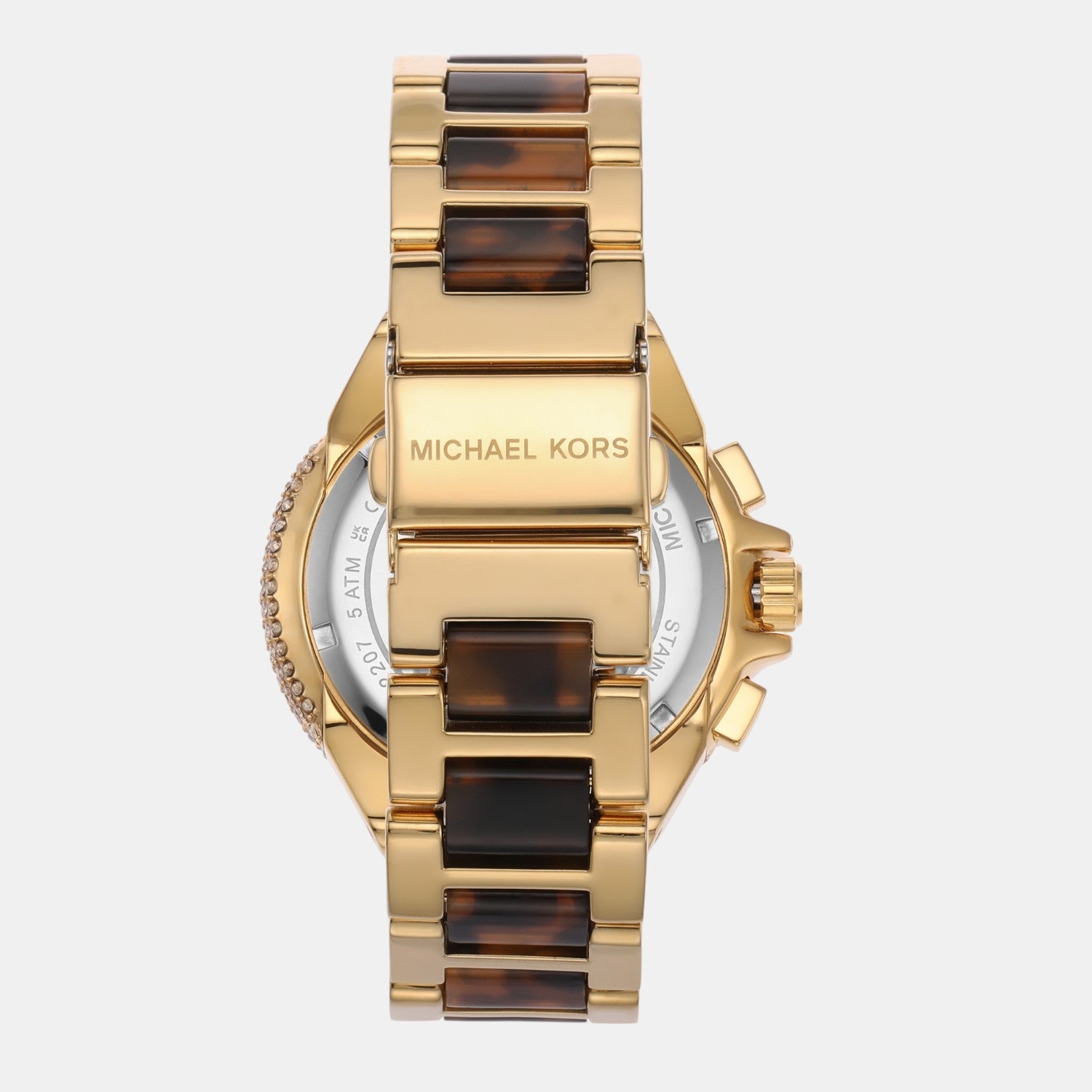 Camille Women Quartz Multi-Colour Dial Chronograph Stainless Steel Watch MK7269