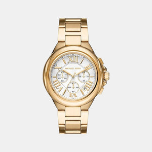 Camille Women Quartz White Dial Chronograph Stainless Steel Watch MK7270