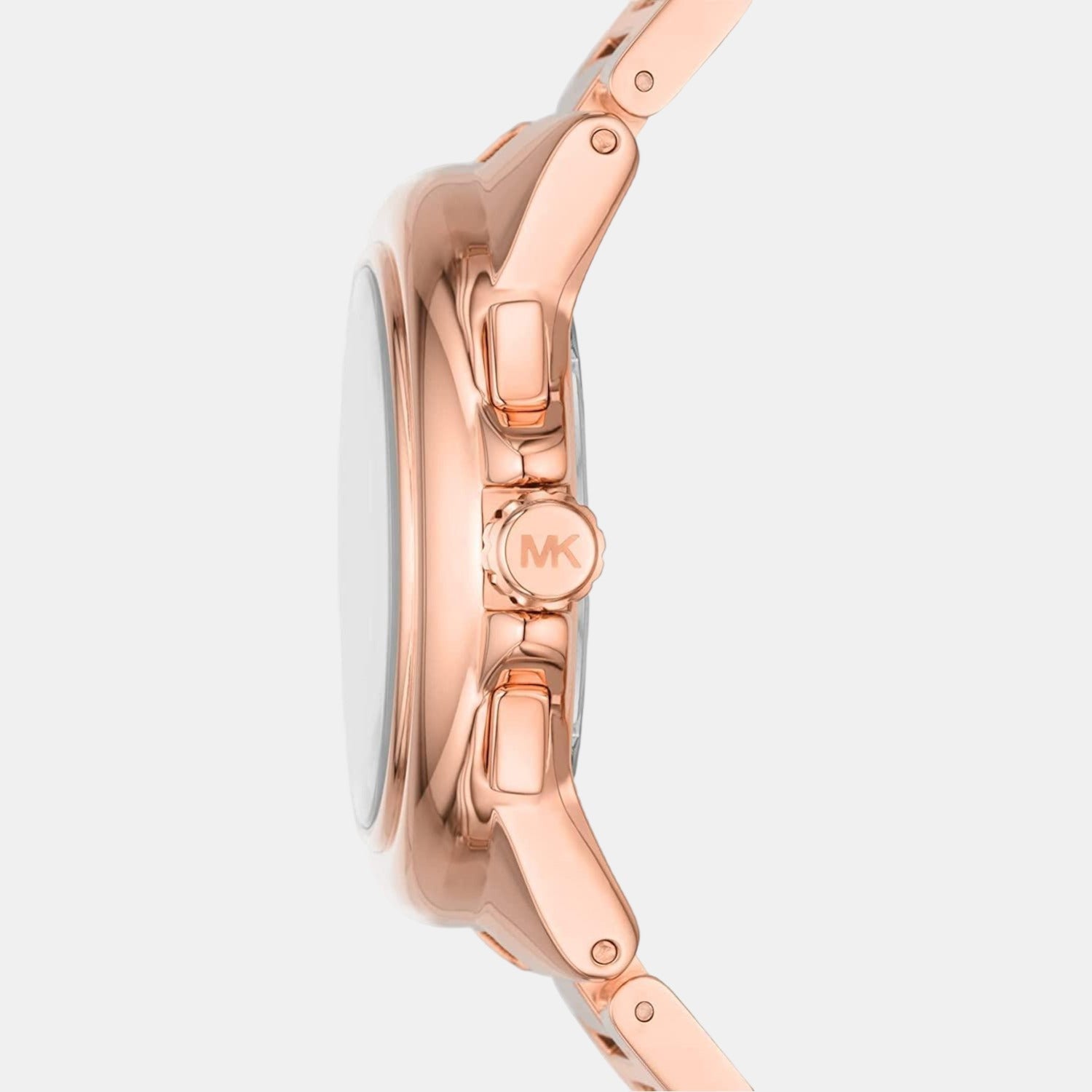 Camille Women Quartz Rose Gold Dial Chronograph Stainless Steel Watch MK7271