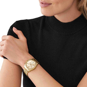 Michael Kors Lexington Gold Dial Women 38mm MK7378