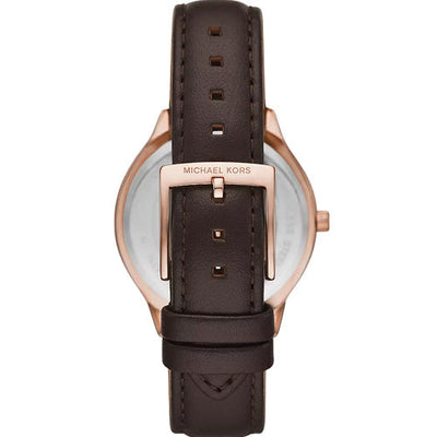 Michael Kors Slim Runway Brown Dial Women 38mm MK7489
