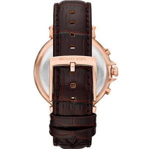Michael Kors Oversized Maren Brown Dial Women 40mm MK7497