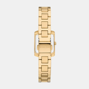 Emery Women Quartz Gold Dial Analog Stainless Steel Watch MK7510SET