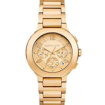 Michael Kors Oversized Gramercy Gold Dial Women 40mm MK7520