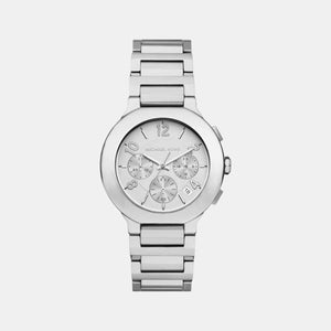 Gramercy Women Quartz Silver Dial Chronograph Stainless Steel Watch MK7522
