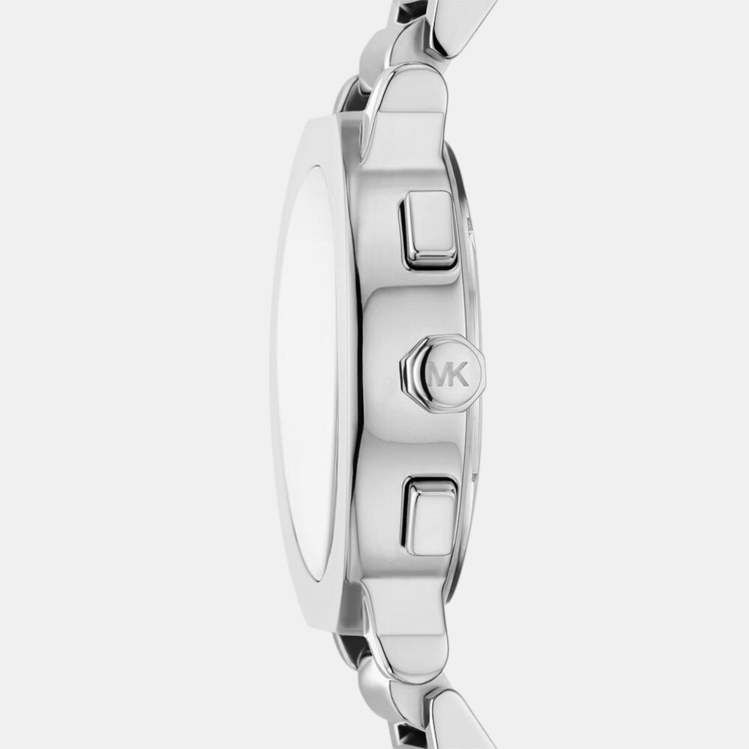 Gramercy Women Quartz Silver Dial Chronograph Stainless Steel Watch MK7522