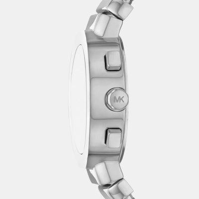 Gramercy Women Quartz Silver Dial Chronograph Stainless Steel Watch MK7526
