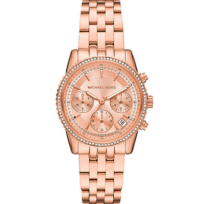 Michael Kors Mini Bryant Rose Gold Dial Women 35mm MK7531