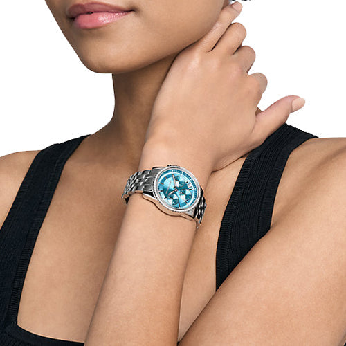 Michael Kors Mini Bryant Blue Dial Women 35mm MK7539