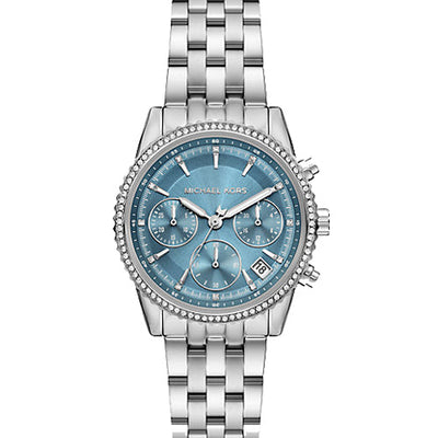 Michael Kors Mini Bryant Blue Dial Women 35mm MK7539
