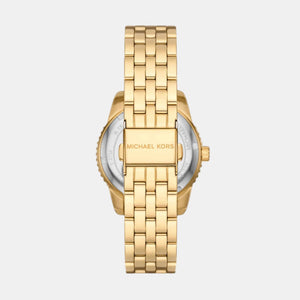 Bryant Women Quartz Gold Dial Analog Stainless Steel Watch MK7540