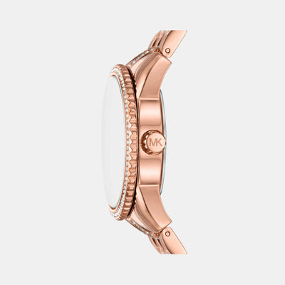 Bryant Women Quartz Rose Gold Dial Analog Stainless Steel Watch MK7541