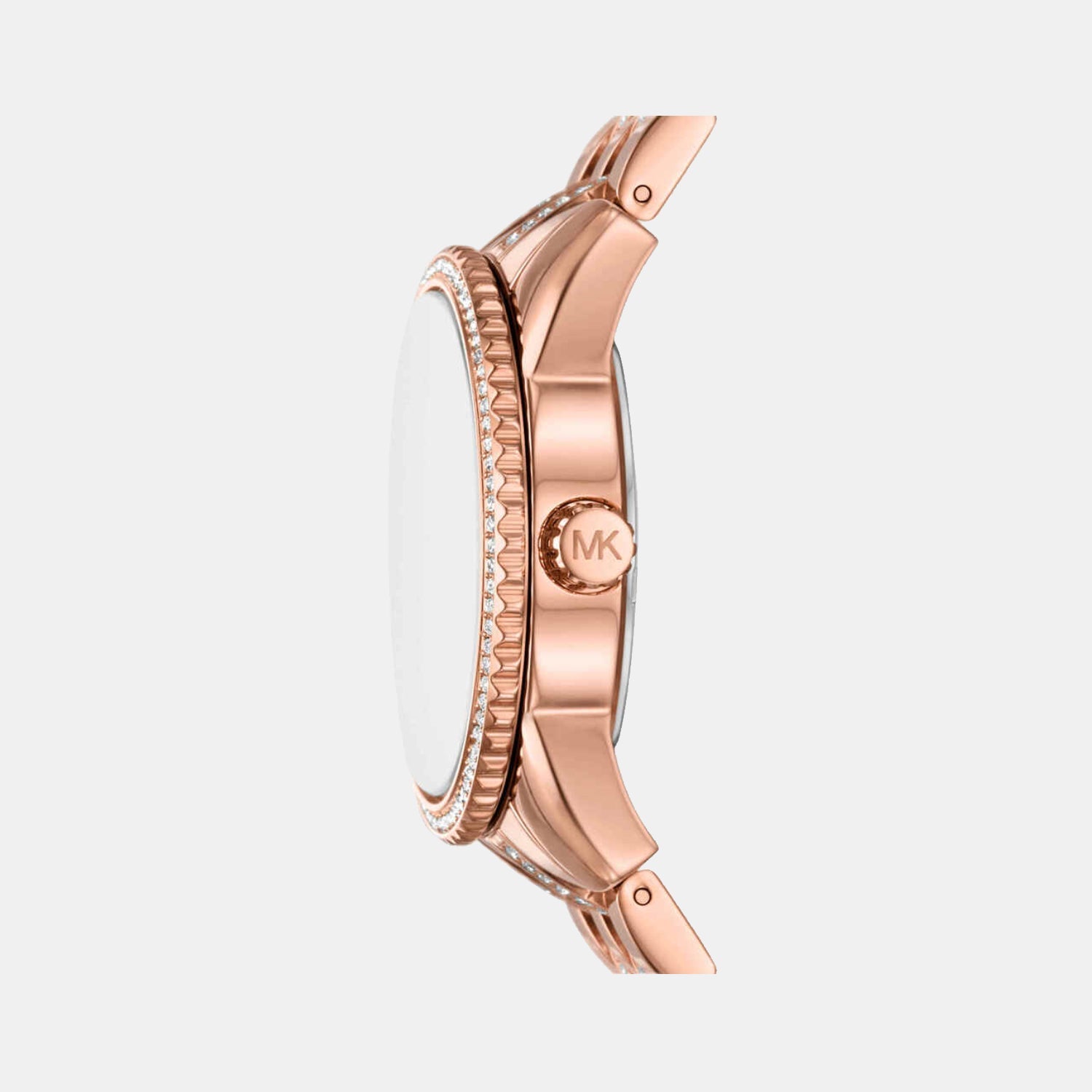 Bryant Women Quartz Rose Gold Dial Analog Stainless Steel Watch MK7541