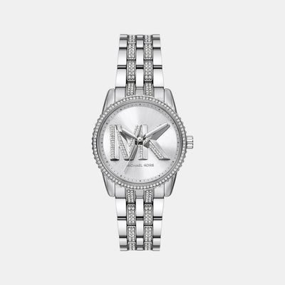 Bryant Women Quartz White Dial Analog Stainless Steel Watch MK7542