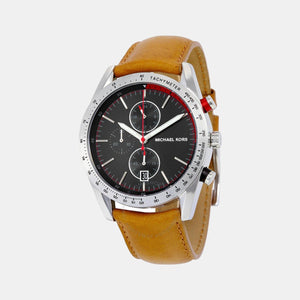 Accelerator Women Quartz Black Dial Chronograph Stainless Steel Watch MK8439