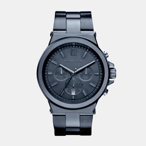 Dylan Men Quartz Blue Dial Chronograph Stainless Steel Watch MK8655
