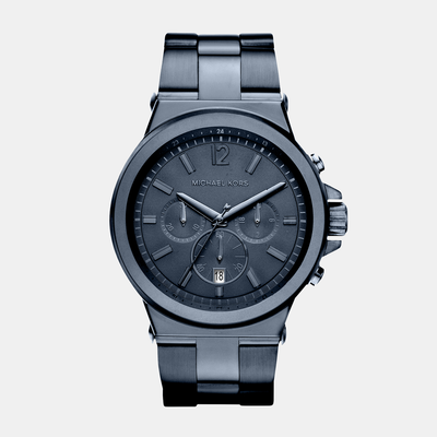 Dylan Men Quartz Blue Dial Chronograph Stainless Steel Watch MK8655