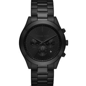Michael Kors Oversized Slim Runway Black Dial Men 44mm MK8919
