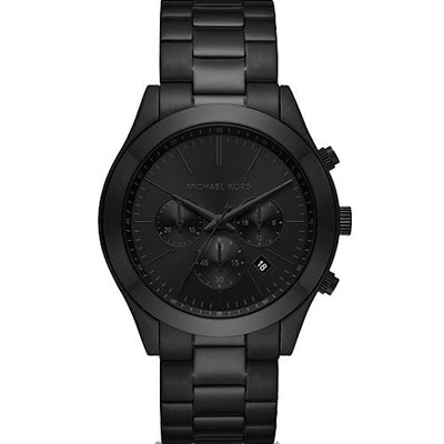Michael Kors Oversized Slim Runway Black Dial Men 44mm MK8919