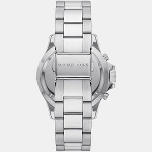 Everest Men Quartz Black Dial Chronograph Stainless Steel Watch MK8976