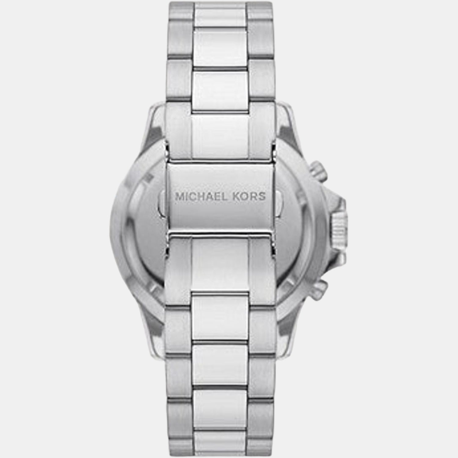 Everest Men Quartz Black Dial Chronograph Stainless Steel Watch MK8976
