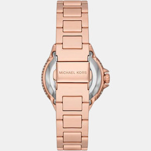 Camille Women Quartz White Dial Analog Stainless Steel Watch MK9051