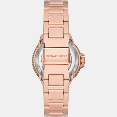 Camille Women Quartz White Dial Analog Stainless Steel Watch MK9051