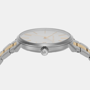 Blake Men Quartz White Dial Analog Stainless Steel Watch MK9134