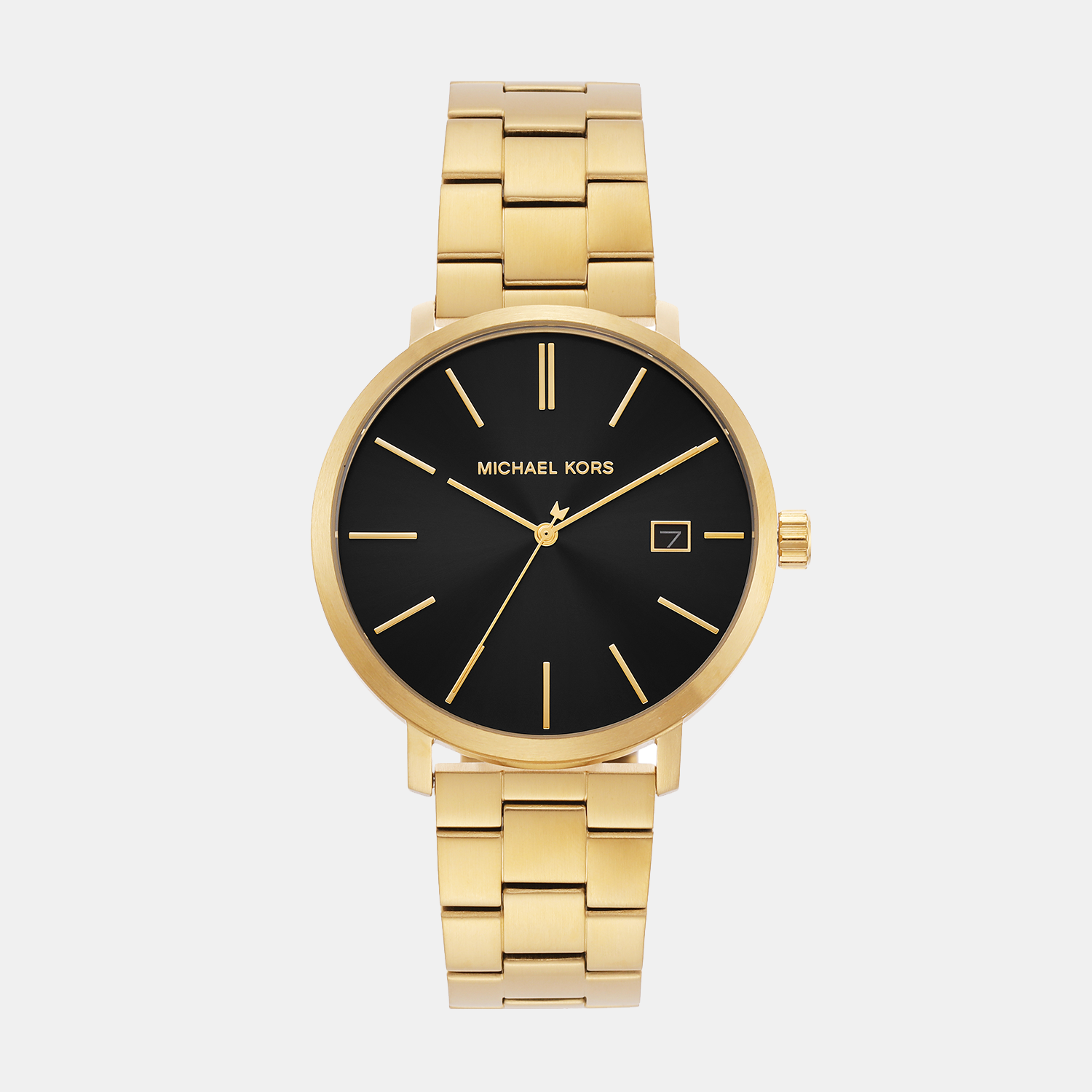 Blake Men Quartz Black Dial Analog Stainless Steel Watch MK9136