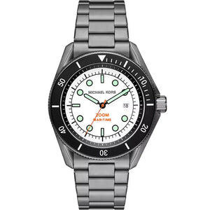 Michael Kors Oversized Maritime White Dial Men 42mm