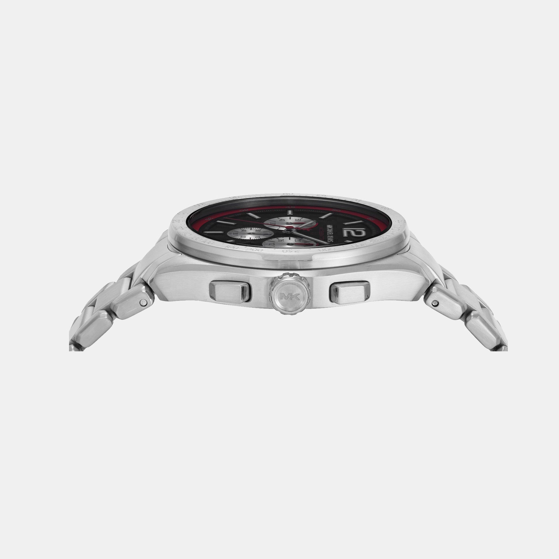 Accelerator 2.0 Men Quartz Black Dial Chronograph Stainless Steel Watch MK9176