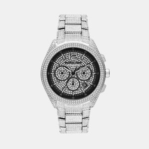 Accelerator 2.0 Men Quartz Black Dial Chronograph Stainless Steel Watch MK9189