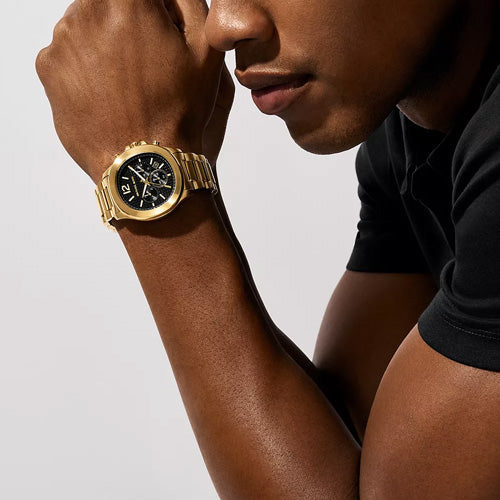 Michael Kors Oversized Sage Black Dial Men 42mm MK9192