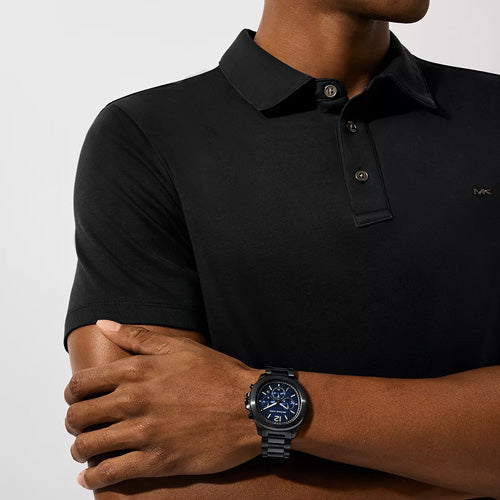 Michael Kors Oversized Sage Black Dial Men 42mm MK9193