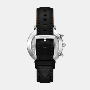 Blake Men Quartz Black Dial Chronograph Leather Watch MK9208