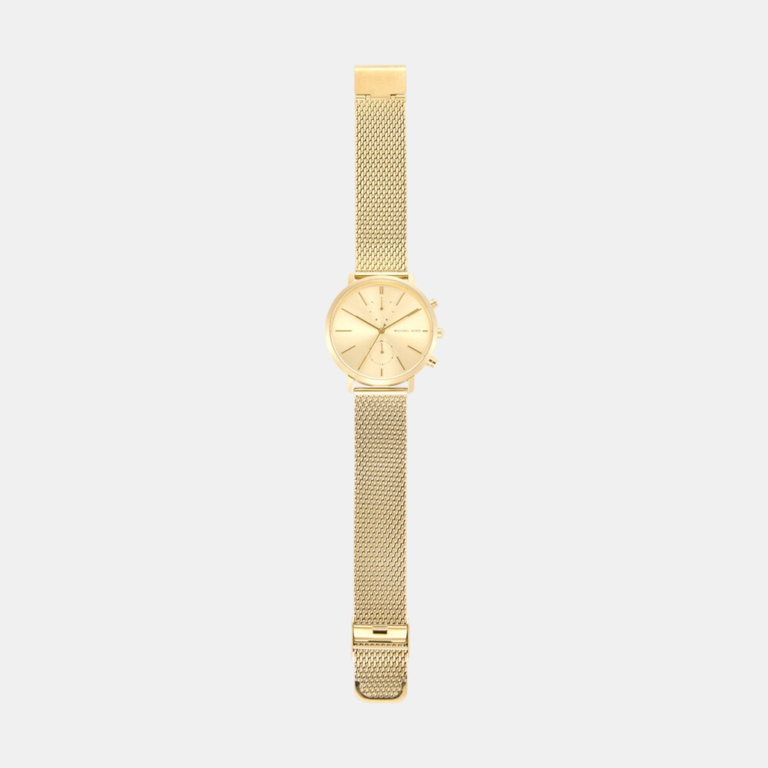 Blake Men Quartz Gold Dial Chronograph Stainless Steel Watch MK9210