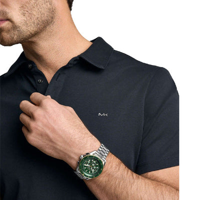 Michael Kors Oversized Maritime Green Dial Men 45mm MK9215